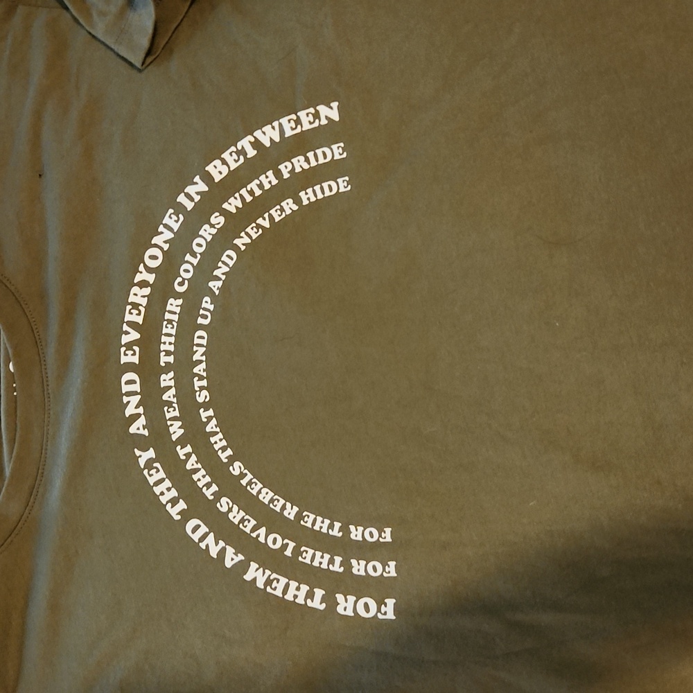 Take pride olive crop xl